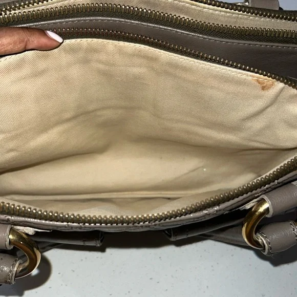 Marc Jacobs Blake Quilted Venetia Satchel Handbag. Italian Leather. Puffer AUTH - Picture 5 of 17